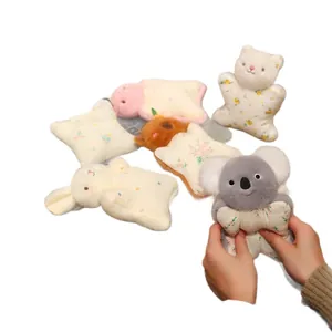 Colección de peluches de animales y conjunto de marionetas de dedo relajantes para bebés.