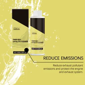 Homonth 100ml three-way catalytic cleaner bottle and box for automotive engine care.
