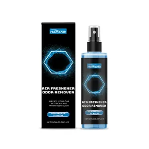 Sea breeze scented car air freshener spray and odor remover for home use, 100ml bottle