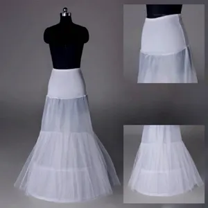 Jupon Long Réglable Pour Robe De Mariée Lolita Sous-Jupe Mesh Multi Couches Coupe A-Line Support Jupe Bouffante Blanc