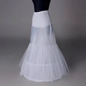 Jupon de robe de mariée blanc réglable et long cerceau de jupe pour robes de bal