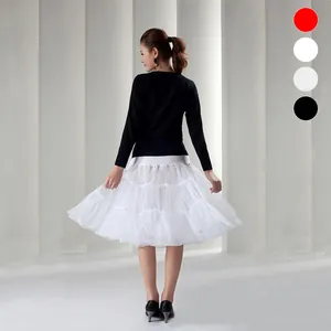 Lolita Botloze Petticoat Voor Vrouwen Polyester Mesh Onderrok Donzige Tule Rok Ondersteuning Voor Feest Cosplay