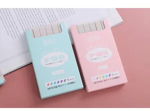 Morandi soft tip highlighters set in 6 eye-protection colors for students and office