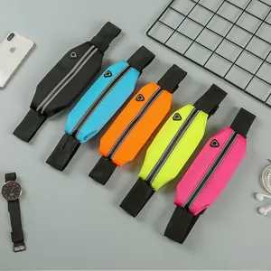 Sacoches de sport légères et imperméables en cinq couleurs avec ceinture réglable