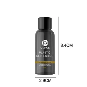 30ml υγρό ανανέωσης πλαστικών αυτοκινήτου με διαστάσεις 8.4cm x 2.9cm