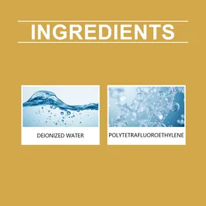 Dettagli dei componenti del rinnovatore plastiche auto con acqua deionizzata e PTFE