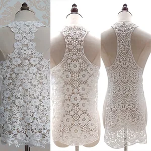 Milk Silk Water Soluble Lace Applique Embroidered Hollow Out DIY Clothing Accessories Back Neck Patch For Dress