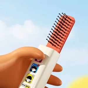 Mini brosse à cheveux rétractable de voyage avec design dessin animé