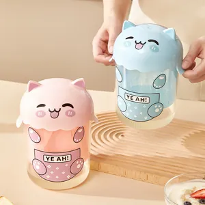 Passoire à yaourt mignonne en forme de chat pour la séparation du lactosérum faite maison