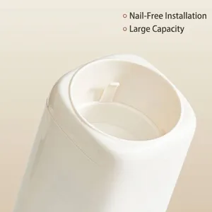Distributore di bicchieri usa e getta da parete con installazione senza chiodi per ufficio