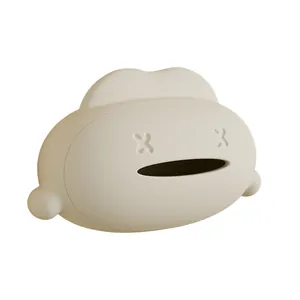 Creative cloud-shaped wall-mounted silicone towel holder and cloth organizer for bathroom