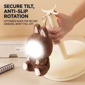 Rotating desktop display stand for plush toys and blind box collectible figurines