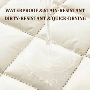 Couverture d'hiver matelassée imperméable pour scooter avec tissu déperlant