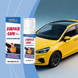 RayHong Adhesive Remover Spray Surface-Safe Sticker Label Removal Lemon Flavor Multi-Purpose Automotive Household Glue Cleaner