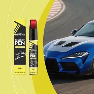 Homonth red automotive touch-up pen for car paint repair and scratch restoration