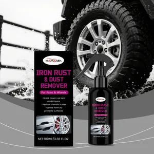 Spray Disincrostante Ruggine Cerchioni Auto Pulitore Macchie Superfici Metalliche Lucidante Manutenzione Liquido Flacone Spray