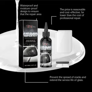 Homorth 50ml professional car windshield glass repair kit for quick crack fixing