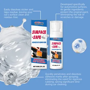 RayHong automotive adhesive remover spray for removing sticker and tape residue from cars