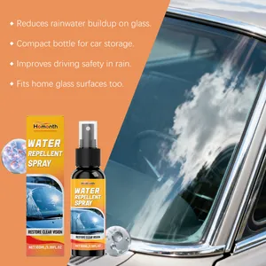 Detailansicht der Homonth Wasserabweisendes Spray Flasche und Box für die Autoglaspflege