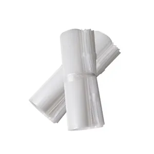 Thickened frosted clear PE zipper bags for clothing, T-shirt and underwear storage packing.