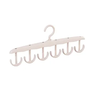 Cintre multiple en plastique pour maison dortoir rose cintre rangement gain de place
