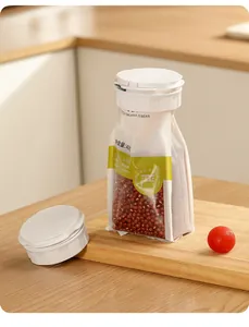 Clip di chiusura per cucina con beccuccio per sacchetti alimentari, pratica e anti-umidità.
