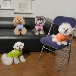 Cozy velvet thermal dog base layer shirts in vibrant dopamine colors for winter
