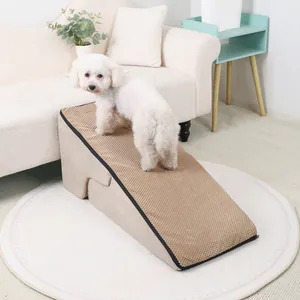 Rampe pour animaux de compagnie en mousse antidérapante pour canapé et lit haut