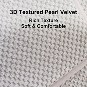Tapis antidérapant doux à texture 3D pour chiens et chats universel quatre saisons
