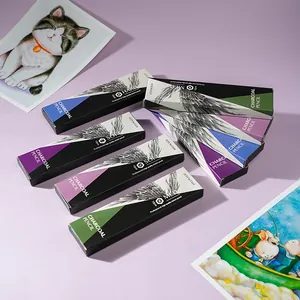 Detail of professional charcoal sketch pencil boxes in soft medium and hard grades