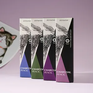 Professional sketching charcoal pencil set featuring Hard, Medium, and Soft boxes.