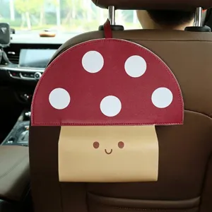 Porte-mouchoirs suspendu en forme de champignon pour voiture et maison