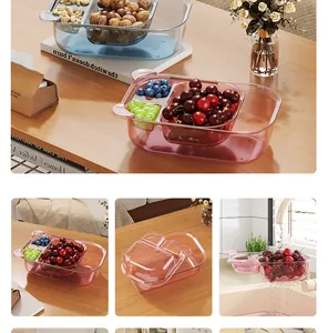 Usage details of a double-layer divided drainage box for fruit washing and storage