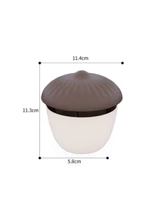 Milieuvriendelijke slakkenval in dennenappelvorm met afmetingen 11,4 cm x 11,3 cm voor tuin