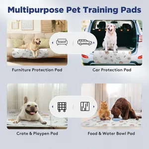 Almohadillas de entrenamiento multiusos para perros para muebles, coche y comida