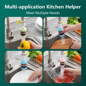 Meerkleurige keuken kraan waterfilter met een hoogwaardig 6-laags filtratiesysteem
