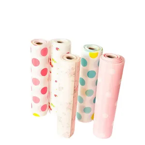 Rivestimenti per cassetti impermeabili stile giapponese con motivi a pois e fiori