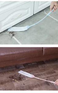 Βούρτσα σκόνης με μακριά λαβή και κεφαλή από μη υφαντό ύφασμα για καθαρισμό επίπλων