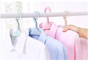 Windproof multi-functional hangers with clips for drying delicate underwear and socks