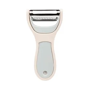 Professional 2-in-1 dual-blade vegetable peeler with ergonomic non-slip handle