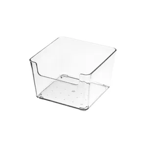 Transparente Aufbewahrungsbox aus Kunststoff für Küchenschubladen und Badezimmerschränke