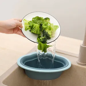 Langlebiger wolkenförmiger Spülbecken-Abtropfkorb zum Waschen von Gemüse und Filtern