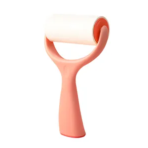 Ergonomic standing lint roller for efficient clothes and fabric pet hair removal