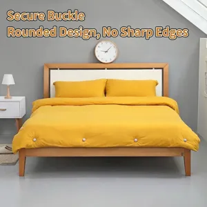 Non-slip mushroom shaped duvet clips and quilt fasteners for secure bedding attachment