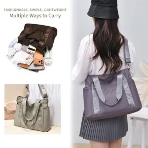 Borsa da viaggio unisex capiente e leggera mostrata in più colori