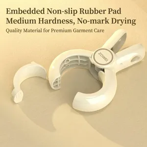 Large windproof quilt clips with soft anti-slip pads for trace-less laundry and clothes drying