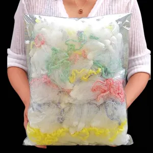 Sac en Maille de Filtre d'Évier de Cuisine Jetable en Polyester Élastique Filet de Crépine de Vidange pour Salle de Bain Lavabo Anti-Blocage