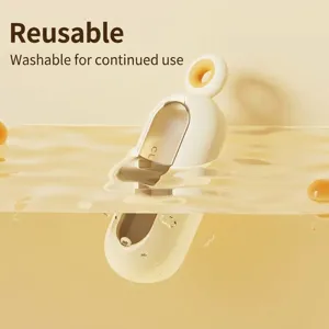 Spazzola levapelucchi elettrostatica lavabile per vestiti dal design beige minimalista