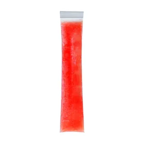 Sachet de glace jetable de qualité alimentaire avec fermeture hermétique pour glaces.