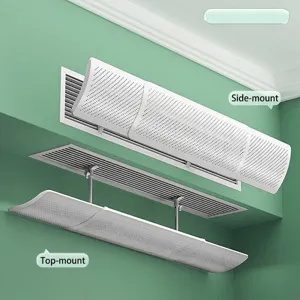 Deflector de aire acondicionado retráctil universal contra flujo directo